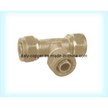 Compression Union Tee for Pex-Al-Pex Pipe (AV9055)